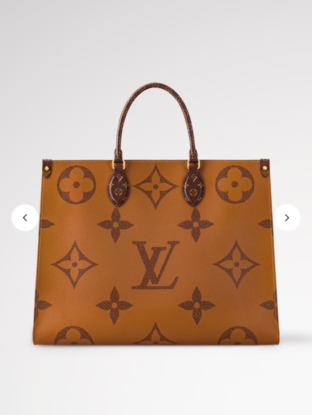 Louis Vuitton Brown Monogram Onthego Tote GM - Picture 2 of 16
